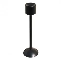 Scrumiera neagra metalica cu picior Scrumiera neagra metalica cu picior