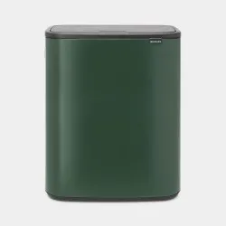 Cos gunoi Bo Touch, 2 x 30L - Verde Pin