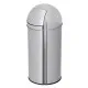 Cos de gunoi, din inox, cu capac batant, Limpio, 50L