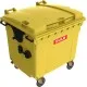 Eurocontainer galben din material plastic, cu capac plat, SULO, 1100 l - Transport Inclus Eurocontainer galben din material plastic, cu capac plat, SULO, 1100 l - Transport Inclus