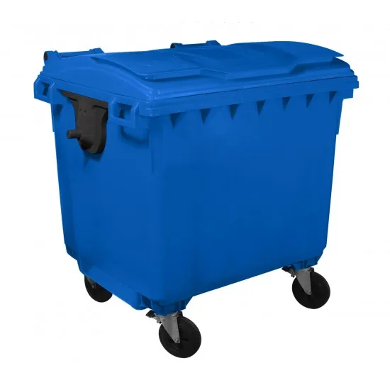 Container HDPE CLF 770L cu capac plat- Transportul inclus in pret Container HDPE CLF 770L cu capac plat- Transportul inclus in pret
