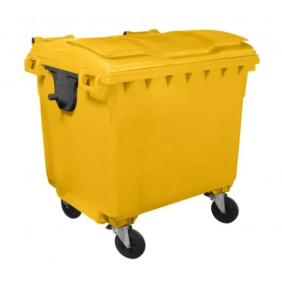 Container HDPE CLF 770L cu capac plat- Transportul inclus in pret Container HDPE CLF 770L cu capac plat- Transportul inclus in pret