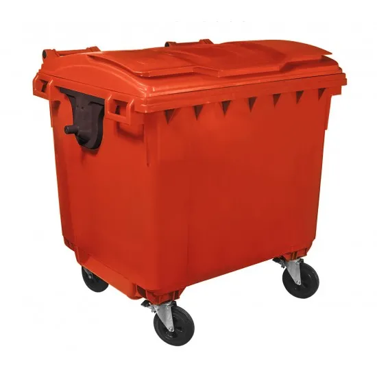 Container HDPE CLF 770L cu capac plat- Transportul inclus in pret Container HDPE CLF 770L cu capac plat- Transportul inclus in pret
