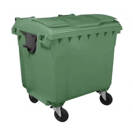 Container HDPE CLF 770L cu capac plat- Transportul inclus in pret Container HDPE CLF 770L cu capac plat- Transportul inclus in pret