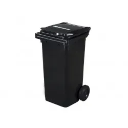 Pubela HDPE CLD 120L negru - Transport Inclus