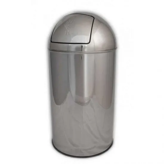 Cos gunoi PUSH, inox, 35 L Cos gunoi PUSH, inox, 35 L