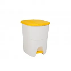 Cos gunoi plastic cu pedala, capacitate 40L