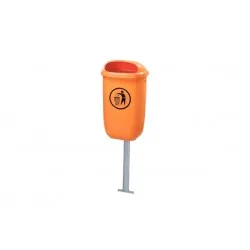 Cos stradal 50 l - portocaliu Cos stradal 50 l - portocaliu