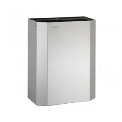 Cos de gunoi, inel prindere sac, inox satinat, Mediclinics, 25L