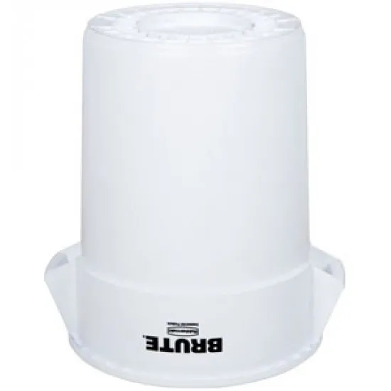 Container rotund Brute, 37.9 L, alb, RUBBERMAID Container rotund Brute, 37.9 L, alb, RUBBERMAID