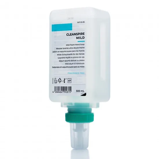 Sapun spuma CLEANSPIRE MILD (500 ml | compatibil doar cu dozatorul LOGAN-M) Sapun spuma CLEANSPIRE MILD (500 ml | compatibil doar cu dozatorul LOGAN-M)