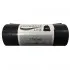 Saci menajeri LDPE, 120 l, negru, 10 bucati/rola