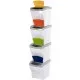Cosuri de gunoi pentru colectare selectiva 4 x 20 L Cosuri de gunoi pentru colectare selectiva 4 x 20 L