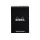 Blocnotes A5 Spiral Pad Rhodia Classic Black